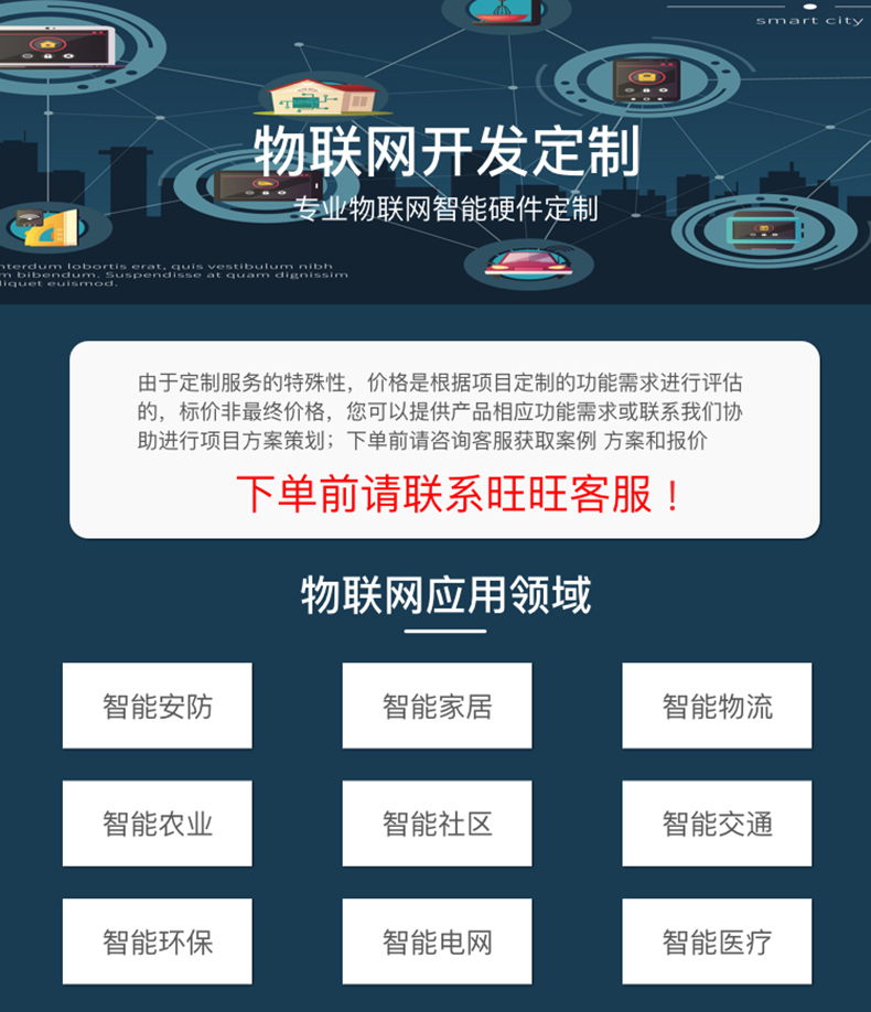 校園安防家居物流家農業(yè)社區(qū)智慧物聯控制系統軟件APP小程序開發(fā)